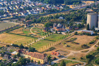 Photographie aérienne de Ermitage Waghäusel à Waghäusel dans le département Bade-Wurtemberg, Allemagne