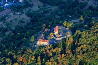 Photographie aérienne de Château de Reichenberg à Reichelsheim dans le département Hesse, Allemagne