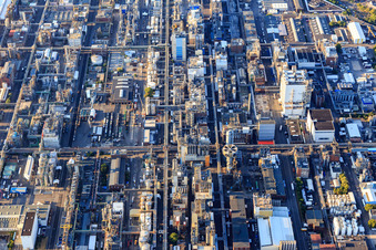Enregistrement par drone de Quartier BASF in Ludwigshafen am Rhein dans le département Rhénanie-Palatinat, Allemagne