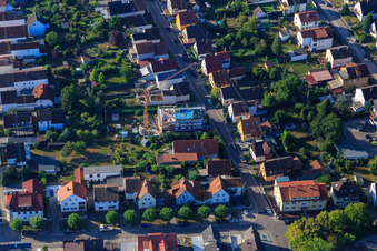 Photographie aérienne de Chantier de construction sur Waldstr à Kandel dans le département Rhénanie-Palatinat, Allemagne