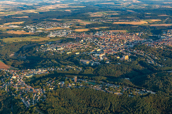 Vue aérienne de Quartier Ruhbank in Pirmasens dans le département Rhénanie-Palatinat, Allemagne