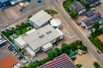 Vue aérienne de Parc de santé REHA med à Herxheim bei Landau dans le département Rhénanie-Palatinat, Allemagne