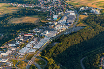 Vue aérienne de Quartier Fehrbach in Pirmasens dans le département Rhénanie-Palatinat, Allemagne