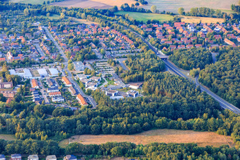Vue aérienne de Campus - Werum Software & Systems AG et Werum IT Solutions GmbH à le quartier Lüne-Moorfeld in Lüneburg dans le département Basse-Saxe, Allemagne