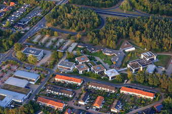 Photographie aérienne de Campus - Werum Software & Systems AG et Werum IT Solutions GmbH à le quartier Lüne-Moorfeld in Lüneburg dans le département Basse-Saxe, Allemagne