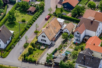 Vue oblique de Au Schützenpl à Barbelroth dans le département Rhénanie-Palatinat, Allemagne