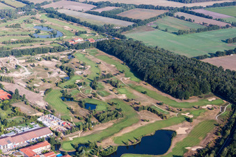 Photographie aérienne de Terrain de golf du Golf Resort Adendorf à Adendorf dans le département Basse-Saxe, Allemagne