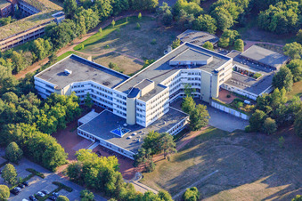 Vue aérienne de Clinique psychiatrique Lüneburg à Lüneburg dans le département Basse-Saxe, Allemagne