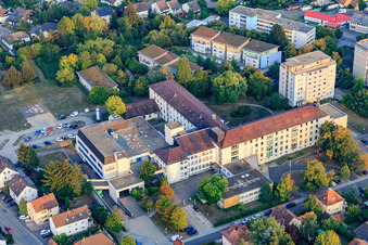 Vue aérienne de Clinique Asklepios Südpfalz Kandel à Kandel dans le département Rhénanie-Palatinat, Allemagne