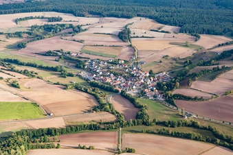 Vue oblique de Quartier Theinheim in Rauhenebrach dans le département Bavière, Allemagne
