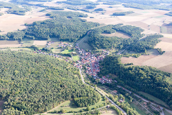 Photographie aérienne de Quartier Kupprichhausen in Boxberg dans le département Bade-Wurtemberg, Allemagne