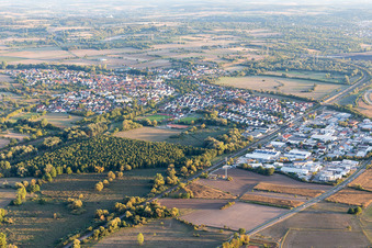 Photographie aérienne de Quartier Ubstadt in Ubstadt-Weiher dans le département Bade-Wurtemberg, Allemagne