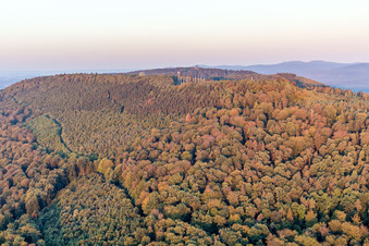 Photographie aérienne de Station radar à Lampertsloch dans le département Bas Rhin, France