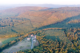 Lobsann dans le département Bas Rhin, France vue d'en haut