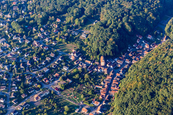 Photographie aérienne de Ottersthal dans le département Bas Rhin, France