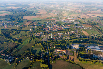 Photographie aérienne de Phalsbourg dans le département Moselle, France
