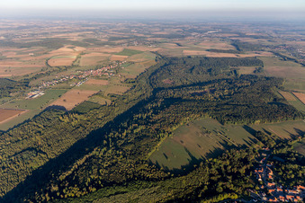 Photographie aérienne de Eschbourg dans le département Bas Rhin, France