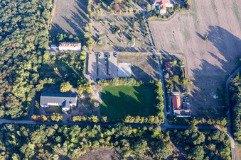 Vue oblique de Diaconesses du Campus Lachen à le quartier Speyerdorf in Neustadt an der Weinstraße dans le département Rhénanie-Palatinat, Allemagne