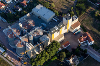 Vue oblique de Freimersheim dans le département Rhénanie-Palatinat, Allemagne
