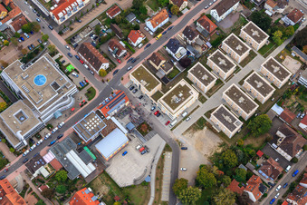 Au centre ville à Kandel dans le département Rhénanie-Palatinat, Allemagne hors des airs