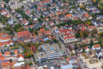 Vue aérienne de Sommerstr à Kandel dans le département Rhénanie-Palatinat, Allemagne