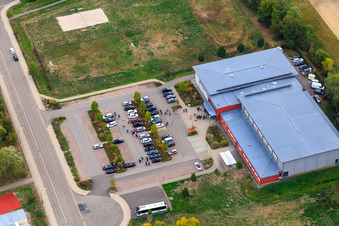 Photographie aérienne de Salle Bienwald à Kandel dans le département Rhénanie-Palatinat, Allemagne