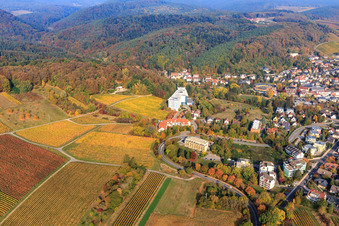 Vue aérienne de Clinique Edith Stein - Clinique d'orthopédie du Sud à Bad Bergzabern dans le département Rhénanie-Palatinat, Allemagne