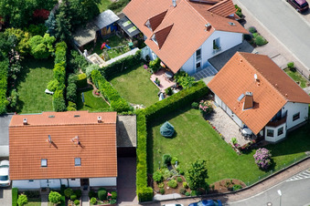 Image drone de Rue Klingbach à Steinweiler dans le département Rhénanie-Palatinat, Allemagne