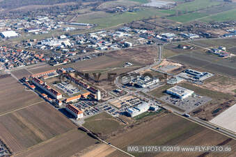 Photographie aérienne de Pfizenmeier Fitness à Neustadt an der Weinstraße dans le département Rhénanie-Palatinat, Allemagne