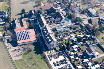Photographie aérienne de Hôtel et spa Lindner Binshof à Speyer dans le département Rhénanie-Palatinat, Allemagne