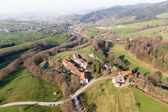Vue aérienne de Cts Klinik Stockenhöfe à Wittnau dans le département Bade-Wurtemberg, Allemagne