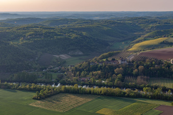 Photographie aérienne de Saint-Vincent-de-Cosse dans le département Dordogne, France