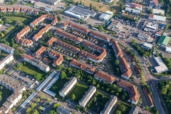 Vue aérienne de Horstring, Berliner Straße à Landau in der Pfalz dans le département Rhénanie-Palatinat, Allemagne