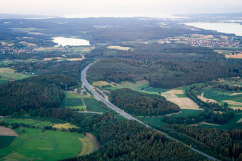 Photographie aérienne de Radolfzell à Radolfzell am Bodensee dans le département Bade-Wurtemberg, Allemagne