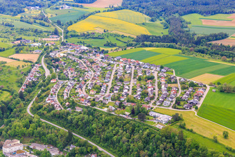 Vue aérienne de District de Galgenbuckel à Sulz am Neckar dans le département Bade-Wurtemberg, Allemagne