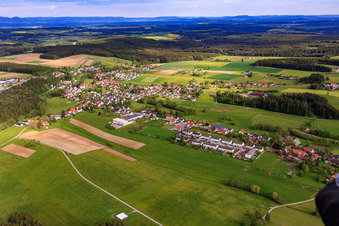 Vue aérienne de Dans l'Ange à Schramberg dans le département Bade-Wurtemberg, Allemagne