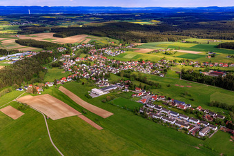 Vue aérienne de Dans l'Ange à Schramberg dans le département Bade-Wurtemberg, Allemagne