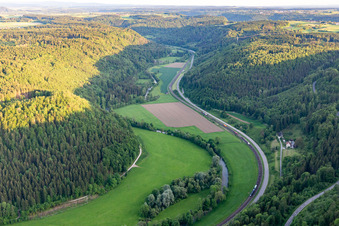 Photographie aérienne de Vallée du Neckar à Sulz am Neckar dans le département Bade-Wurtemberg, Allemagne