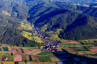 Vue aérienne de Football à Gengenbach dans le département Bade-Wurtemberg, Allemagne