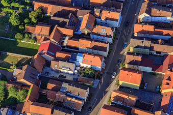 Vue aérienne de Luitpoldstr à Hatzenbühl dans le département Rhénanie-Palatinat, Allemagne