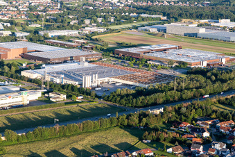 Photographie aérienne de Groupe Refresco à Bruchsal dans le département Bade-Wurtemberg, Allemagne