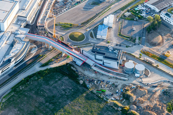 SEW Eurodrive à le quartier Graben in Graben-Neudorf dans le département Bade-Wurtemberg, Allemagne d'en haut