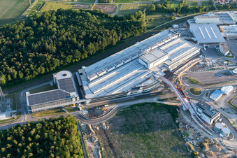 SEW Eurodrive à le quartier Graben in Graben-Neudorf dans le département Bade-Wurtemberg, Allemagne hors des airs