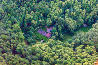 Vue aérienne de Installation Kneipp à Leinsweiler dans le département Rhénanie-Palatinat, Allemagne