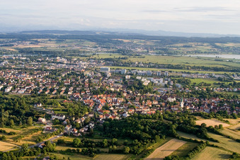 Vue aérienne de Quartier Wollmatingen in Konstanz dans le département Bade-Wurtemberg, Allemagne