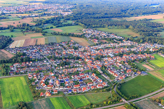 Photographie aérienne de Vue du nord à Hanhofen dans le département Rhénanie-Palatinat, Allemagne