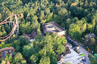 Image drone de Parc de vacances à Haßloch dans le département Rhénanie-Palatinat, Allemagne