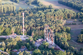 Parc de vacances à Haßloch dans le département Rhénanie-Palatinat, Allemagne d'un drone