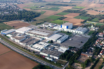 Vue aérienne de ADM WILD Europe à Eppelheim dans le département Bade-Wurtemberg, Allemagne