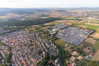 Vue aérienne de Quartier Kilianstädten in Schöneck dans le département Hesse, Allemagne